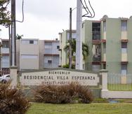 El residencial Villa Esperanza, en San Juan.