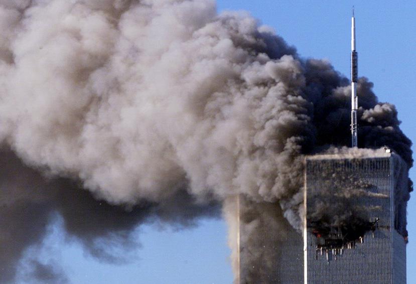El 11 de septiembre de 2001, aviones secuestrados por yihadistas se estrellaron contra el World Trade Center, en Nueva York, y eventualmente las derribaron.