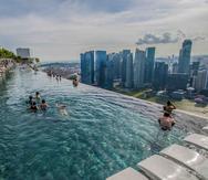 Marina Bay Sands Hotel en Singapur.