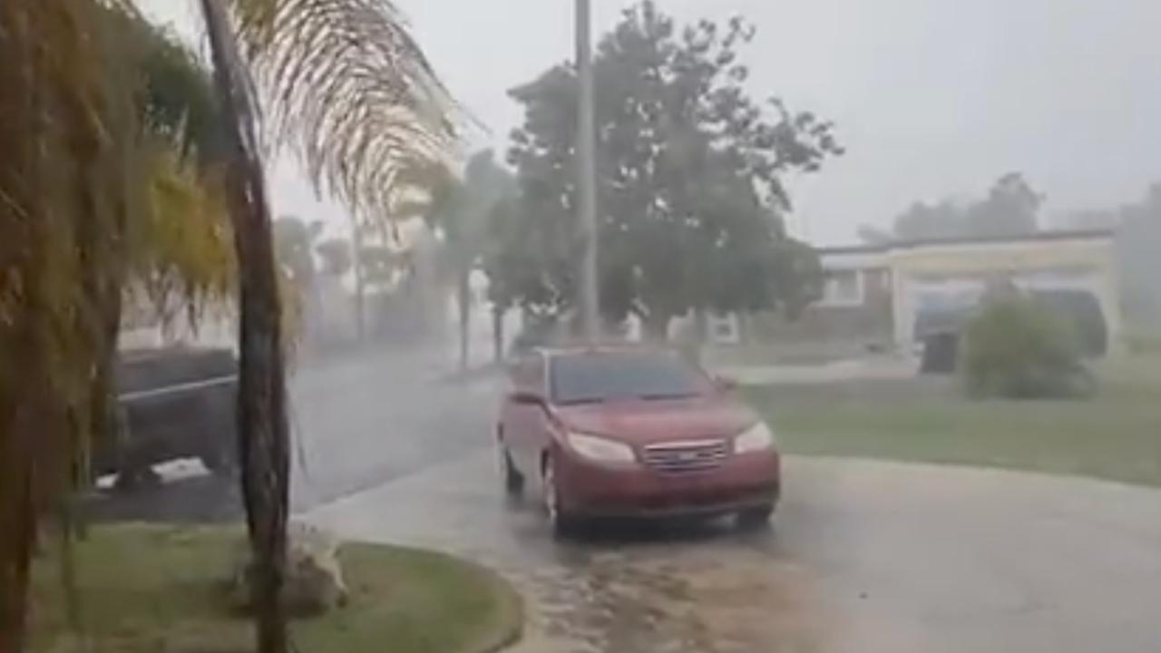 Captan video de intensos vientos en la isla: "Aguaceros, tronadas y mucha inestabilidad"