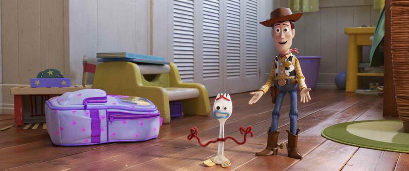 Una escena de "Toy Story 4" en una imagen sin fecha proporcionada por Disney/Pixar. (Disney/Pixar vía AP)