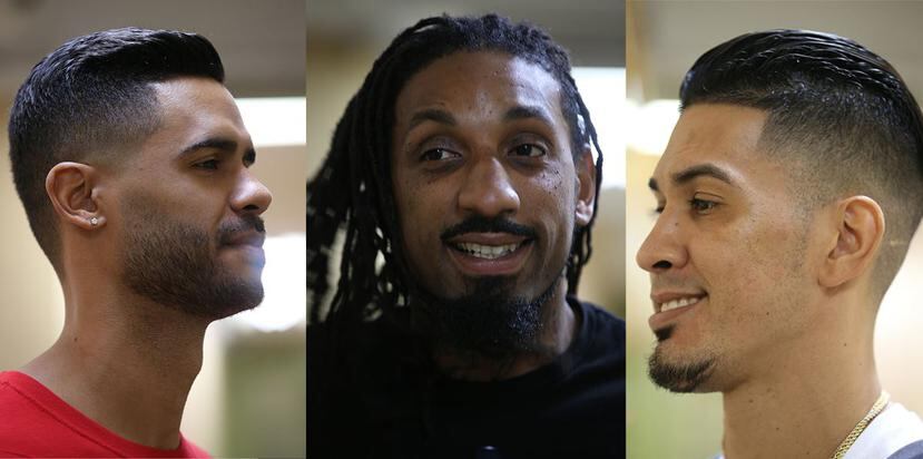 Miguel Alí Berdiel, Renaldo Balkman y David Huertas se sienten cómodos con sus estilos de cabello a pesar de la críticas.