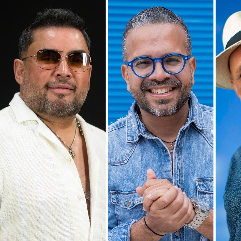 Manny Manuel, Gerardo Rivas y Andrés Jiménez encenderán la Navidad en el "Fiestón Navideño".