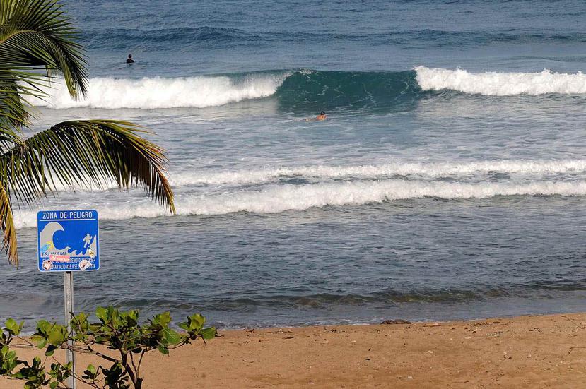 Una zona identificada por estar en riesgo de tsunami en Mayagüez. (GFR Media)
