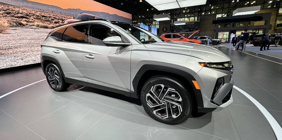 La nueva Hyundai Tucson 2025 fue uno de los modelos que más llamó la atención en el New York International Auto Show.