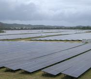 Proyectos de energía renovable a gran escala, como este ubicado en Humacao, podrían beneficiarse del program PACE.
