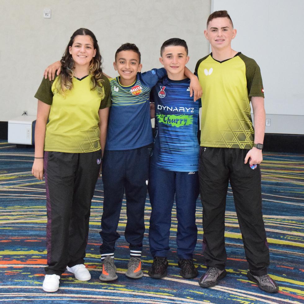 Kristal Meléndez, Steven Moreno, Enrique Ríos y Yadier López son cuatro de las raquetas puertorriqueñas que competirán en el Butterfly Puerto Rico Open Teams Tournament.