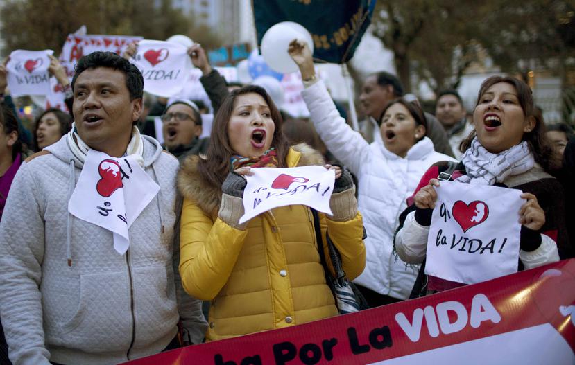 La marcha no solo fue en La Paz. En días pasados se realizaron protestas en diferentes ciudades bolivianas. (AP)