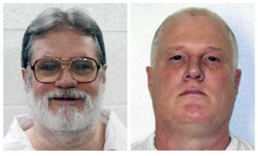 Bruce Earl Ward y Don William Davis ampliaron por tiempo indefinido su estadía en el corredor de la muerte. (AP)