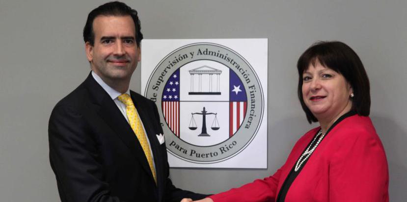 Natalie Jaresko and, according to OB Chairman José Carrión, the executive is a “world-class” professional who is willing to move from Ukraine to make a life in Puerto Rico. (Suministrada)