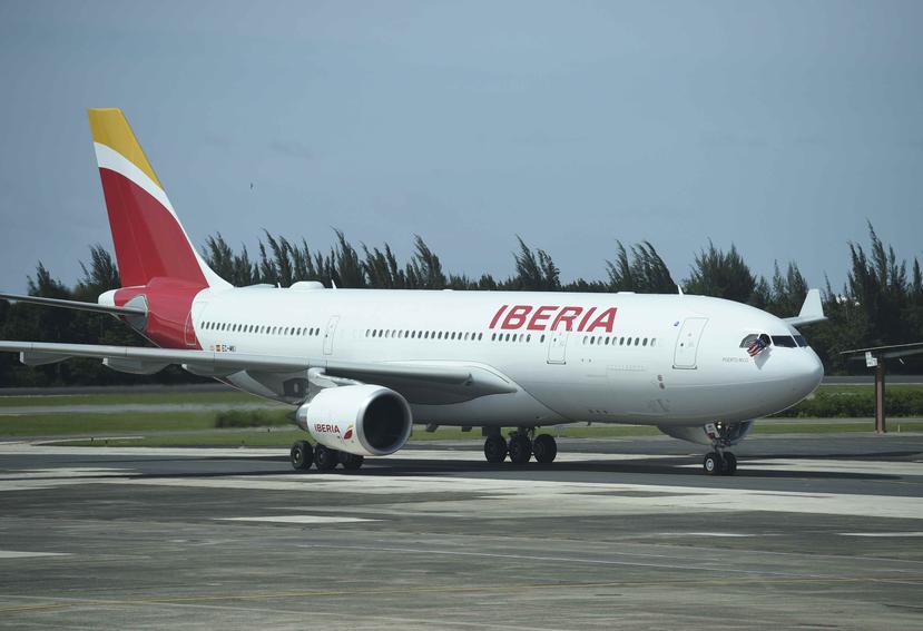 Iberia cumplió 70 años desde la primera vez que realizó un vuelo a San Juan. (GFR Media)