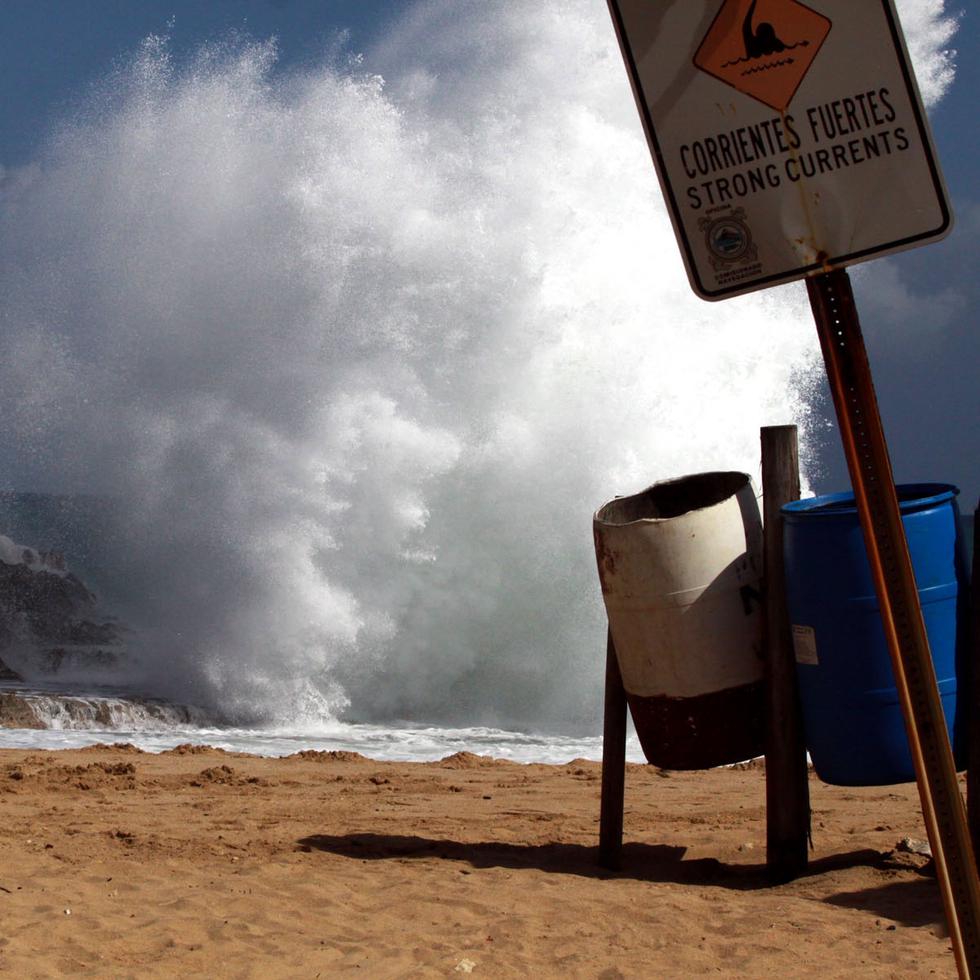 El Servicio Nacional de Meteorología alertó al público a ejercer precaución en las playas durante este fin de semana debido al deterioro en las condiciones en el mar.