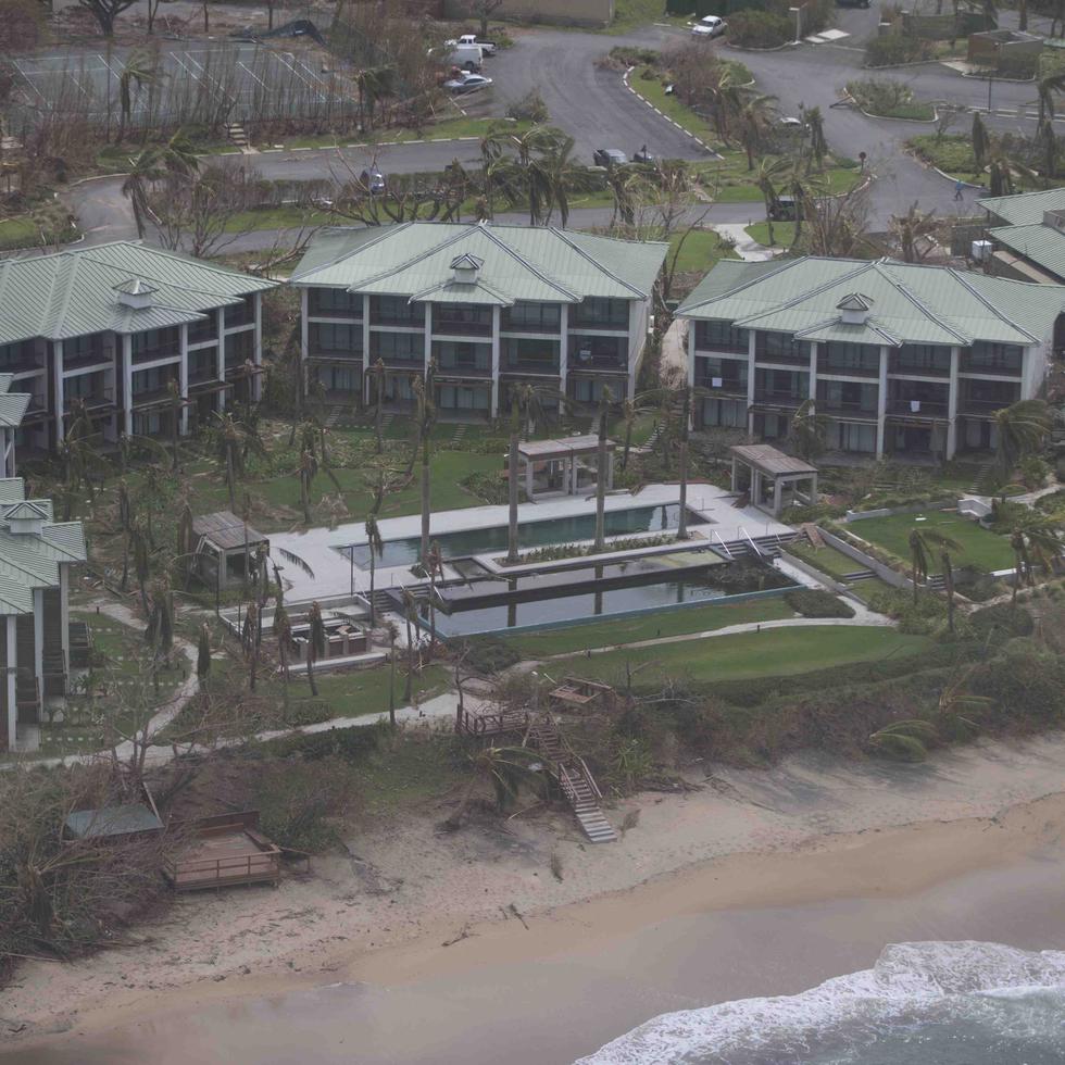 El hotel W Retreat & Spa en Vieques fue cerrado permanentemente debido a que fue devastado por el huracán María.