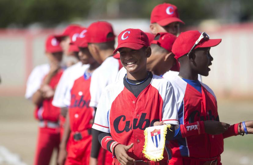 Un joven Víctor Mesa Jr. con la selección e Cuba en el 2014. (GFR Media)