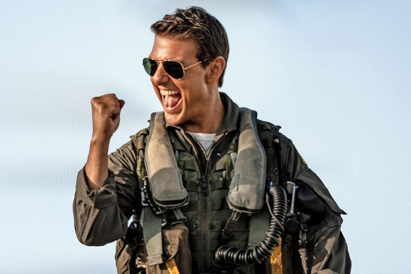 Tom Cruise protagoniza la cinta película "Top Gun: Maverick" que estrena esta semana en cines de Puerto Rico.