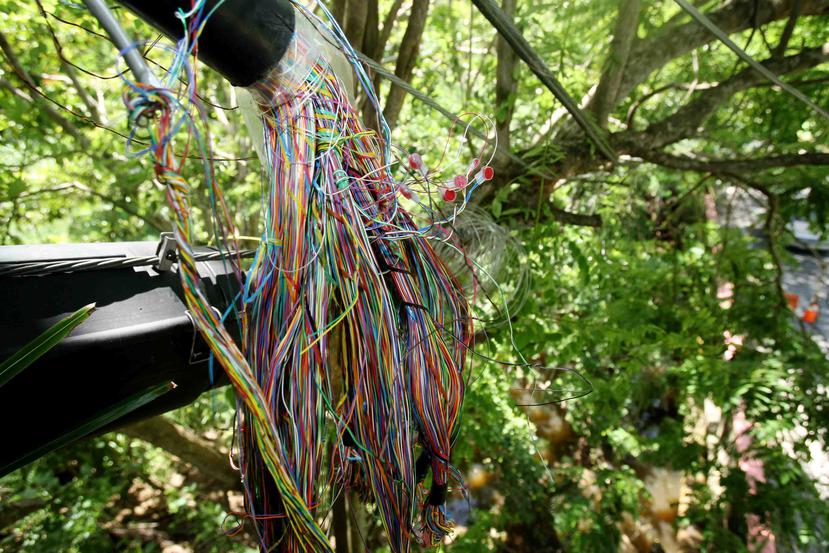 Desconocidos robaron cables de cobre de una compañía de telecomunicaciones en Barranquitas y Comerío. (Archivo / GFR Media)