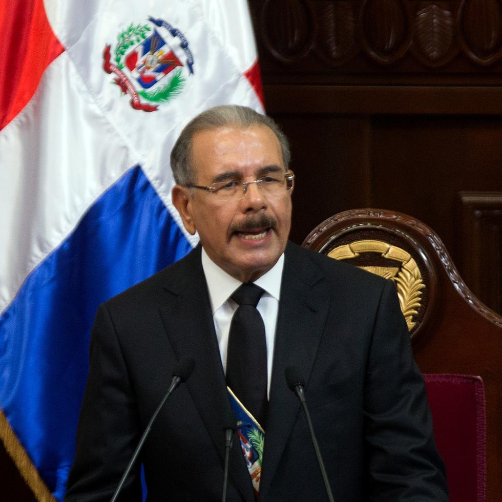 Imagen de archivo del expresidente de República Dominicana, Danilo Medina.