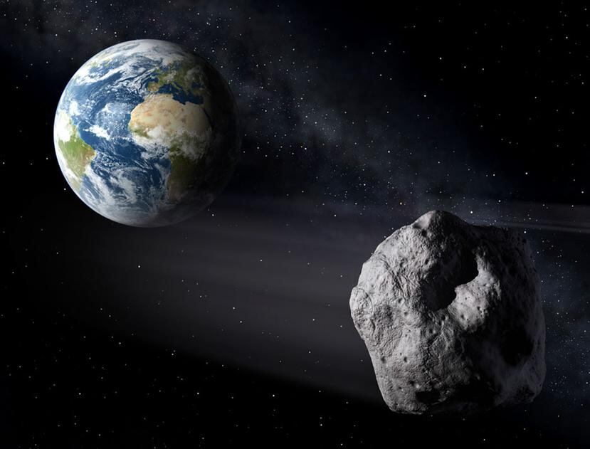 El asteroide será estudiado desde el Observatorio de Arecibo durante su acercamiento a la Tierra. (Ilustración / NASA)