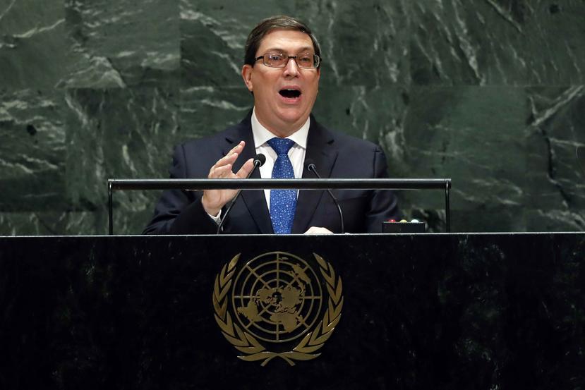 Bruno Rodríguez Parrilla señaló, además, que la administración estadounidense emprende una cruzada contra la cooperación médica cubana en distintas latitudes. (AP / Richard Drew)