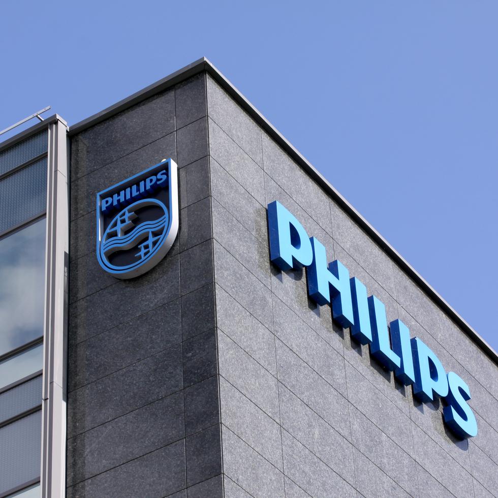Logo de la compañía Philips.
