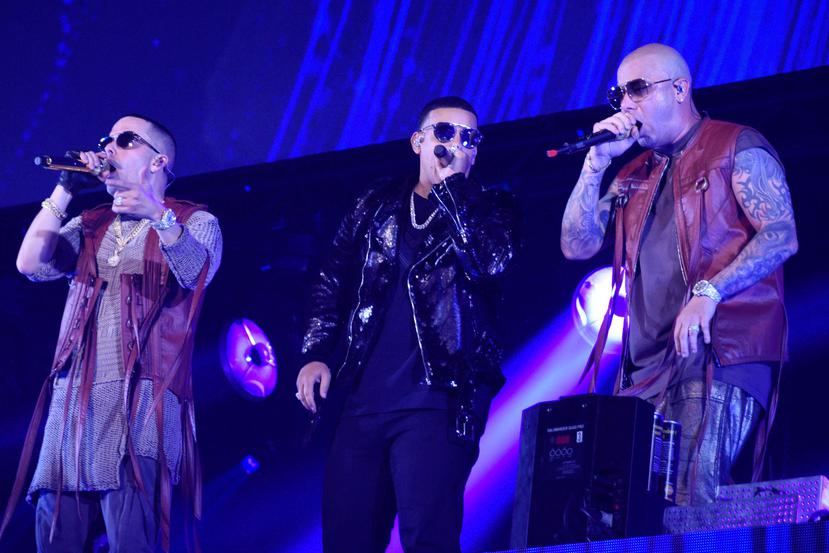 Daddy Yankee enloqueció a los fanáticos que llegaron al Coliseo de Puerto Rico para la segunda función de la gira "Como Antes", de Wisin y Yandel. (Gabriella Báez / Especial GFR Media)