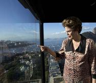 La expresidenta brasileña Dilma Rousseff fue destituida el año pasado. (AP)