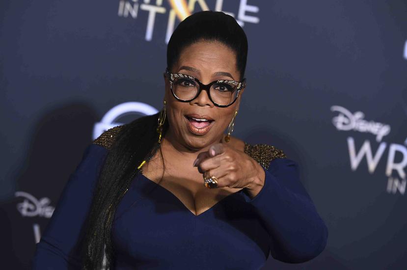 Oprah Winfrey en el estreno de la película "A Wrinkle in Time". (AP/Jordan Strauss)