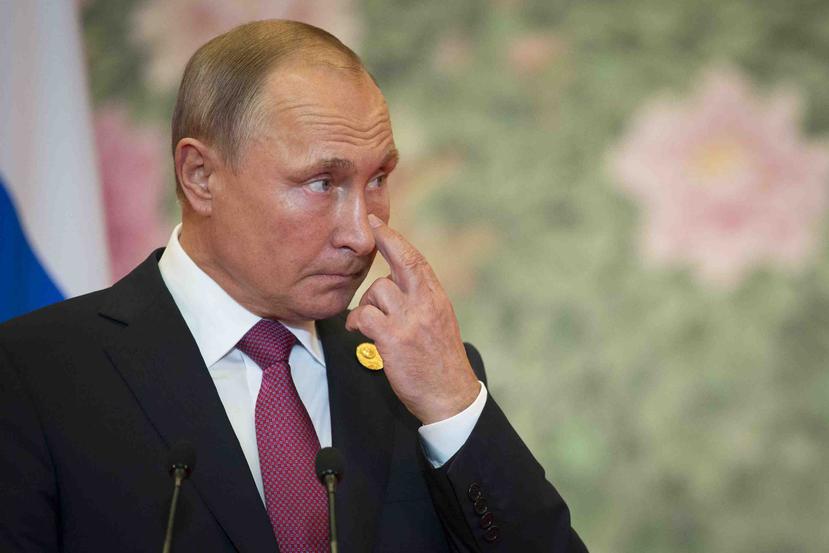En la foto está Vladimir Putin, presidente de Rusia. (AP)