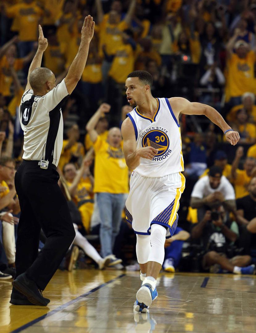 Se espera que Curry gane su segundo premio MVP (Jugador Más Valioso) a finales de este mes. (EFE)