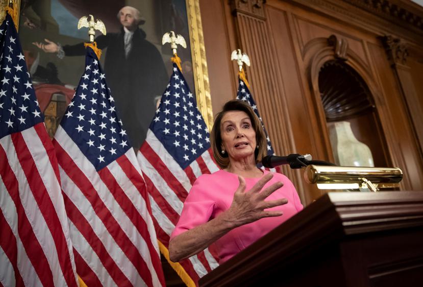 Nancy Pelosi, actual líder de la minoría demócrata, es favorita para ser la próxima speaker. (AP / J. Scott Applewhite)