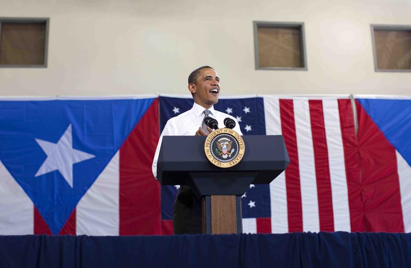 Imagen de la visita de Barack Obama a Puerto Rico e1 14 de junio de 2011. (Archivo / GFR Media)