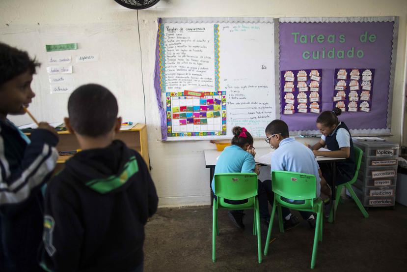 Actualmente, bajo el Departamento de Educación operan 53 escuelas públicas Montessori. (GFR Media)