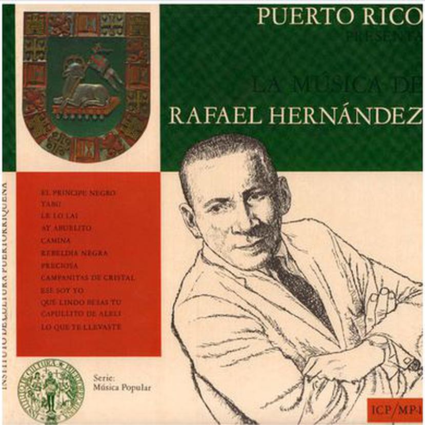 Se seleccionó un fragmento de 'Capullito de Alelí' del músico, Rafael Hernández. (Suministrada)