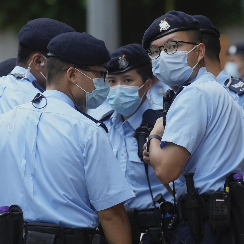 El porte de armas sin licencia está castigado en las leyes de Hong Kong con penas de hasta 14 años en prisión