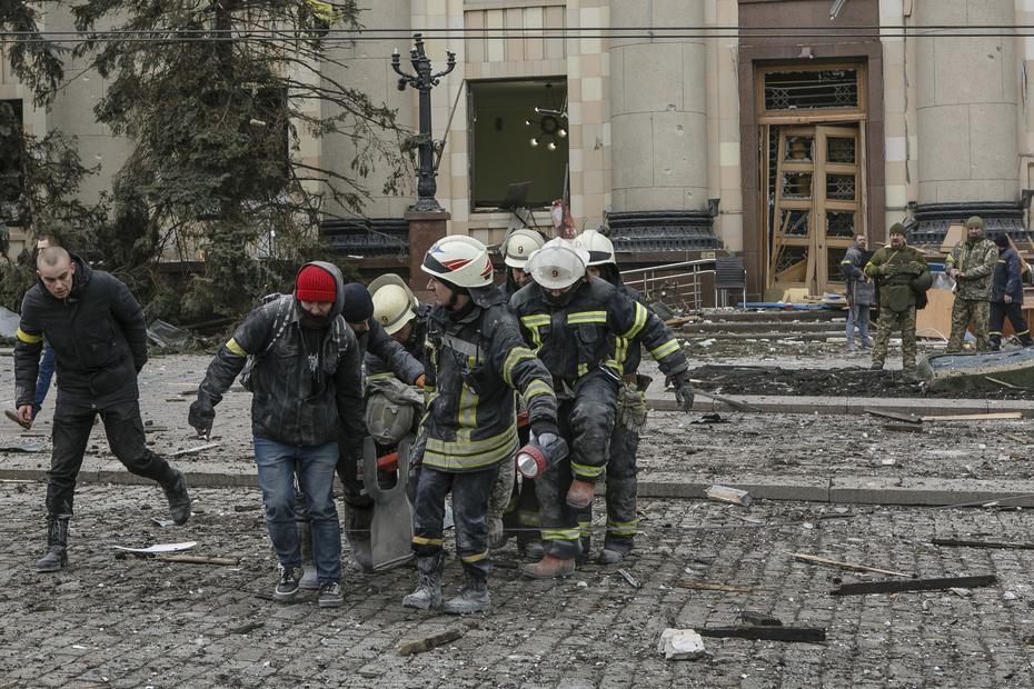 “Nadie perdonará. Nadie olvidará (...) Esto es terrorismo de Estado de la Federación Rusa”, dijo el presidente Zelensky sobre el ataque a Kharviv.