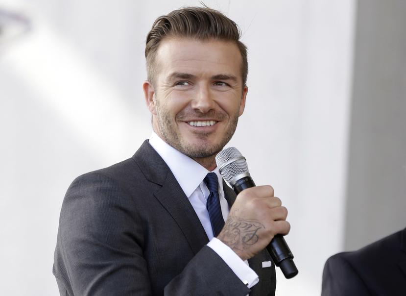 “Vamos a construir una de las franquicias más exitosas de la historia”, expresó Beckham. (AP)