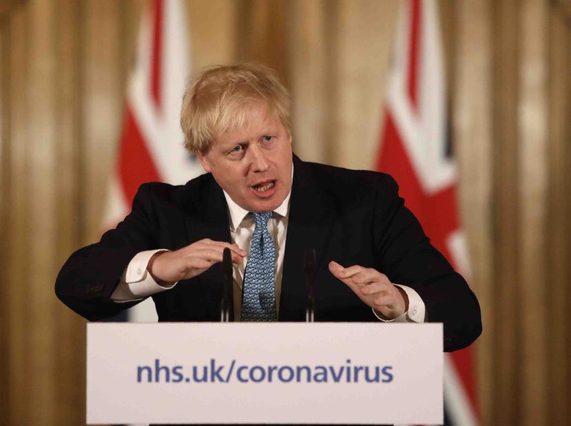 Boris Johnson ha estado en cuarentena desde que fue diagnosticado con coronavirus. (Archivo / AP)