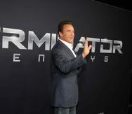El actor Arnold Schwarzenegger se destacó por la saga de Terminator.