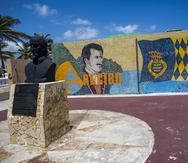Monumento al Capitán Correa, en el casco urbano del municipio más grande y uno de los más antiguos de Puerto Rico.