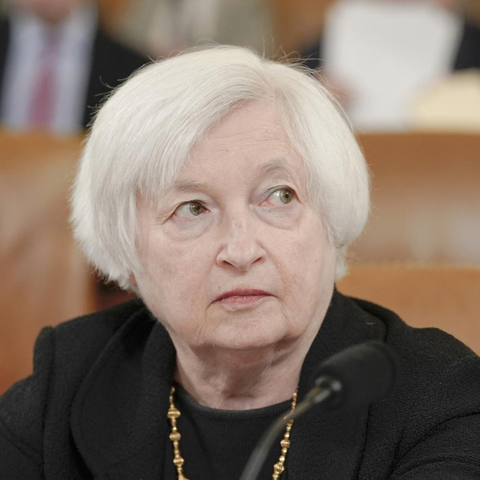 La secretaria del Tesoro de Estadoa Unidos, Janet Yellen.
