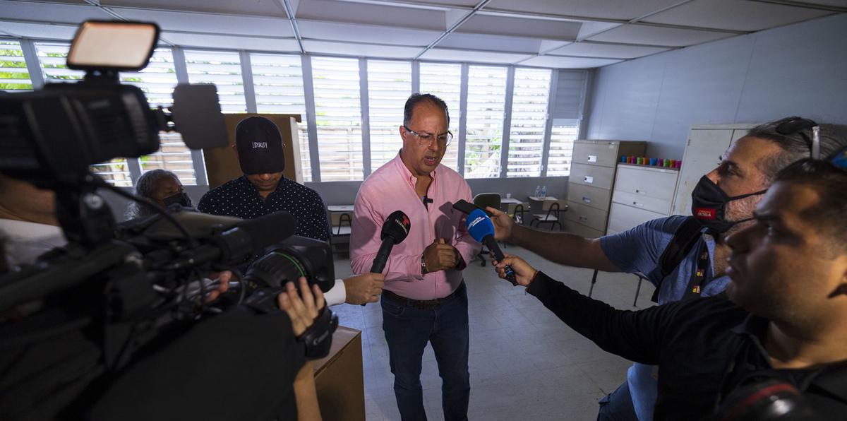 Juan Oscar Morales: "Son excusas de nuestro contrincante para justificar lo que pasará esta tarde", tras acusación por el mal uso del voto adelantado