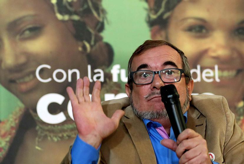 Tras la renuncia de Rodrigo Londoño, el partido de la FARC no presentará otro candidato presidencial en las elecciones del próximo 27 de mayo (EFE).