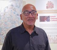 El artista Edwin Velázquez Collazo nació hace 62 años, en Santurce.