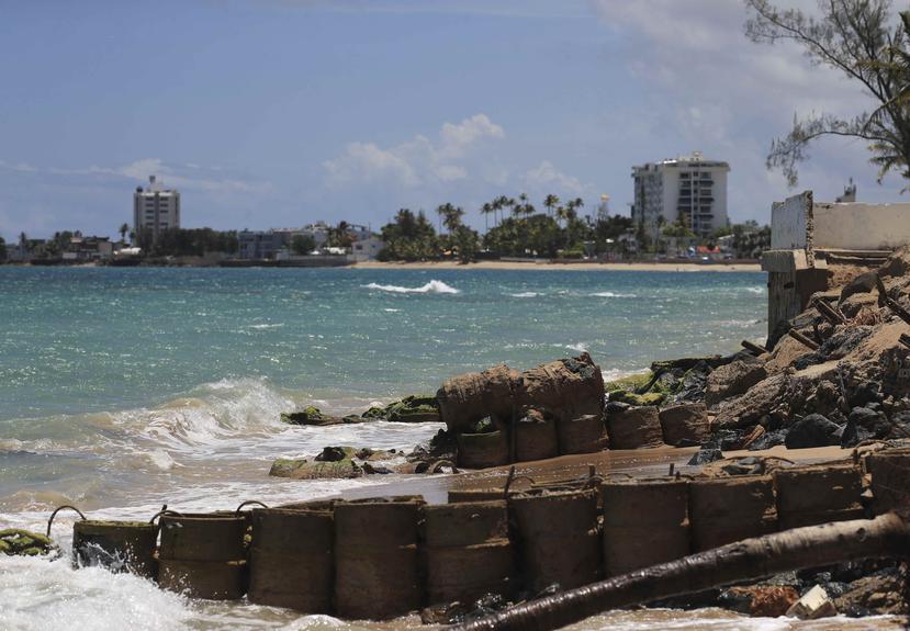 La erosión costera en Ocean Park dejó al descubierto la magnitud de este problema a través de toda la isla.