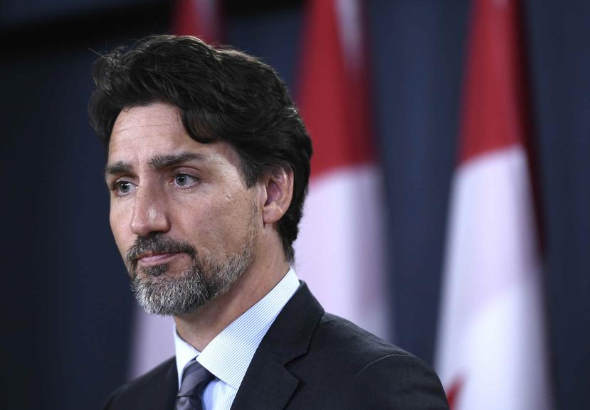El primer ministro canadiense afirmó que toda la responsabilidad del derribo le corresponde a Irán. (Justin Tang/The Canadian Press via AP)
