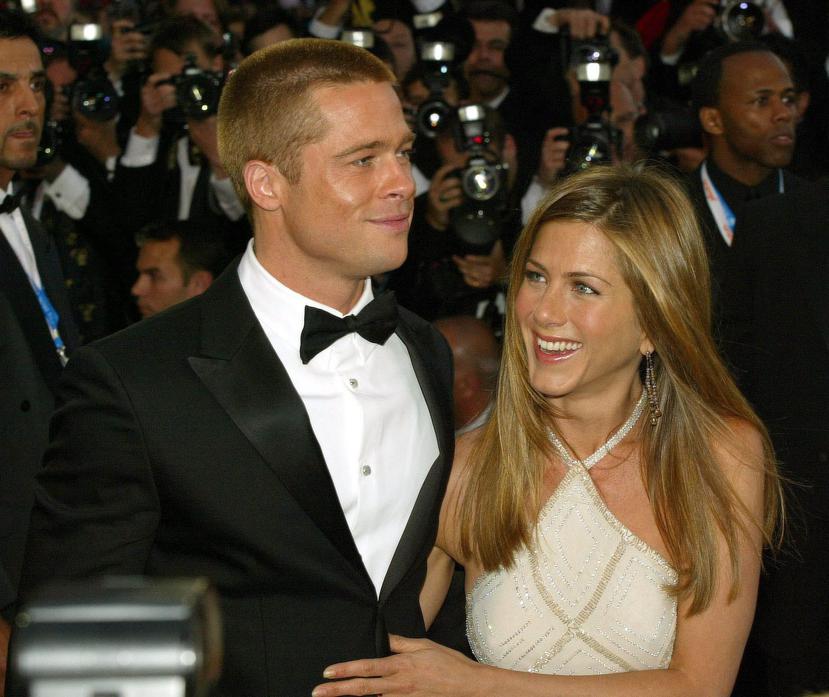 Brad Pitt y Jennifer Aniston estuvieron casados por cinco años que culminó en el 2005. (Archivo / AP)