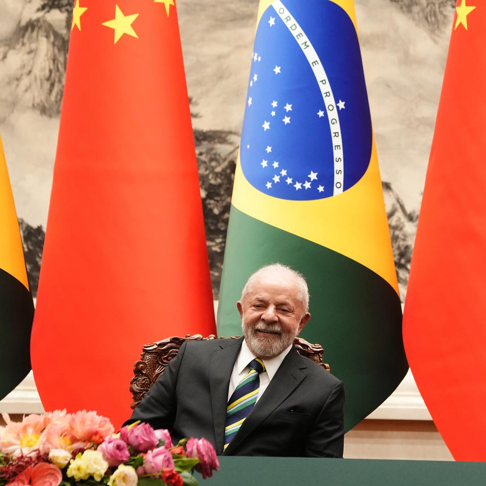 Foto de archivo de Lula da Silva durante su visita a China. EFE/EPA/KEN ISHII / POOL
