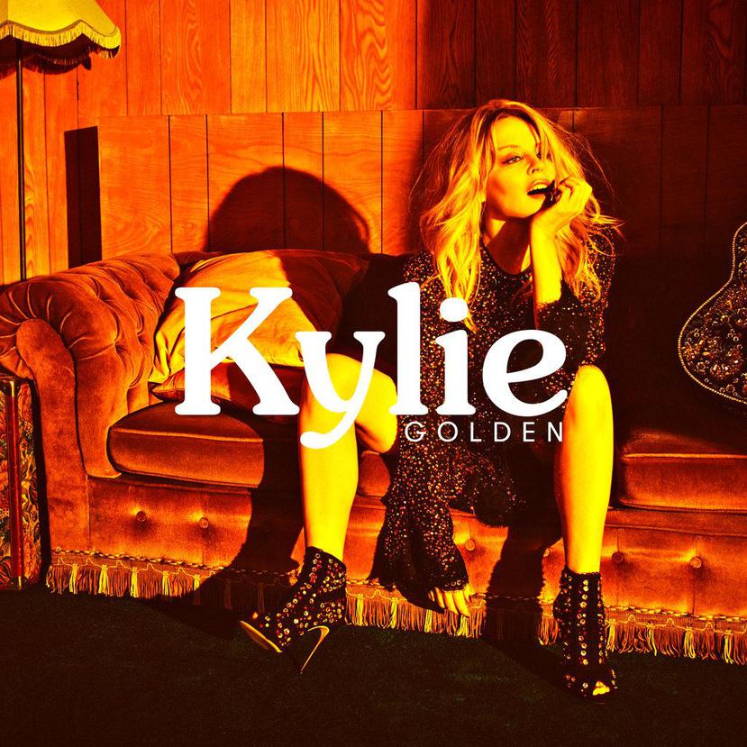 Imagen de la portada del disco de Kylie Minogue. (AP)