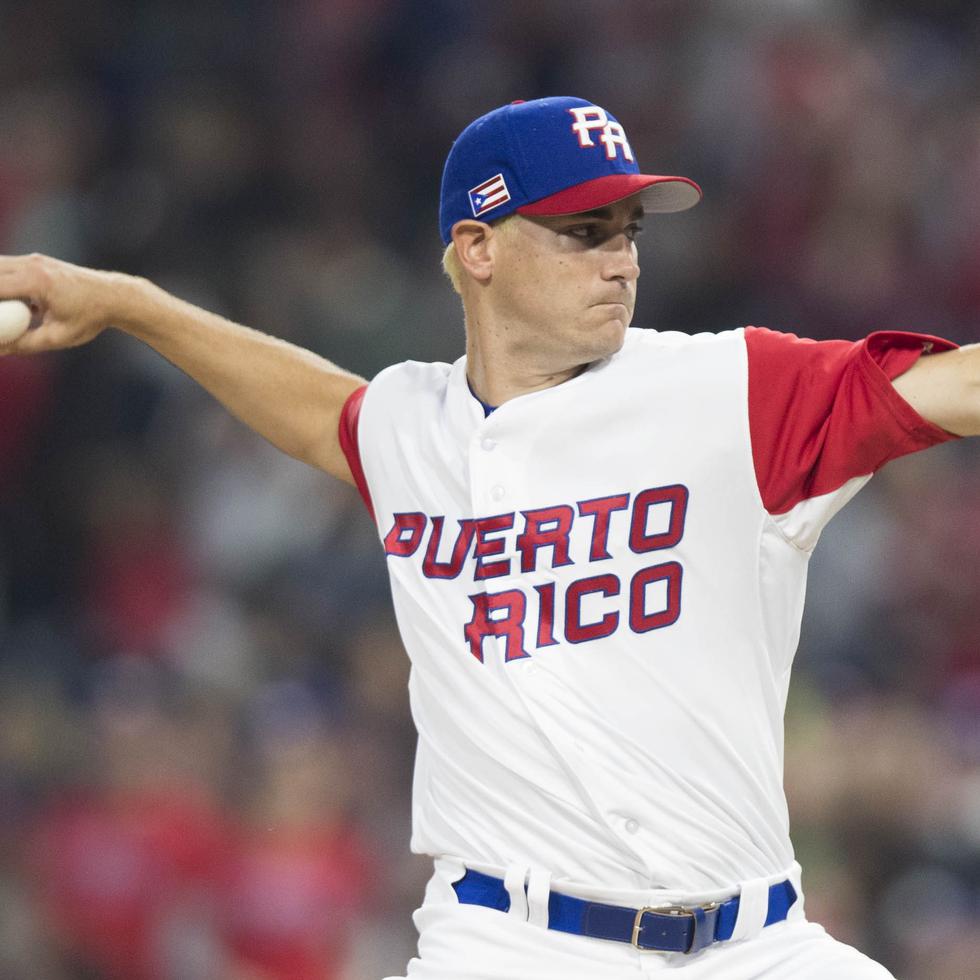 Seth Lugo, de raíces puertorriqueña, fue abridor de Puerto Rico en el Clásico Mundial de Béisbol en 2017.