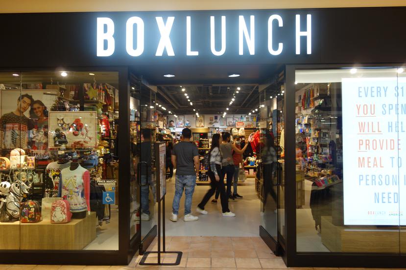 BoxLunch es un concepto único de “Get Some, Give Back” donde los consumidores encontrarán mercancía de cultura popular y artículos de colección.